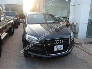 اودي  اس-لاين  كيو 7  2009  85,000  اس يو في  اتوماتك  8  جلد  دفع رباعي  أسود  بنزين