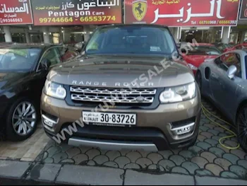 Land Rover  HSE  Range Rover  2015  50,000  SUV  Automatic  8  Leather  4WD  Bronze  Gasoline