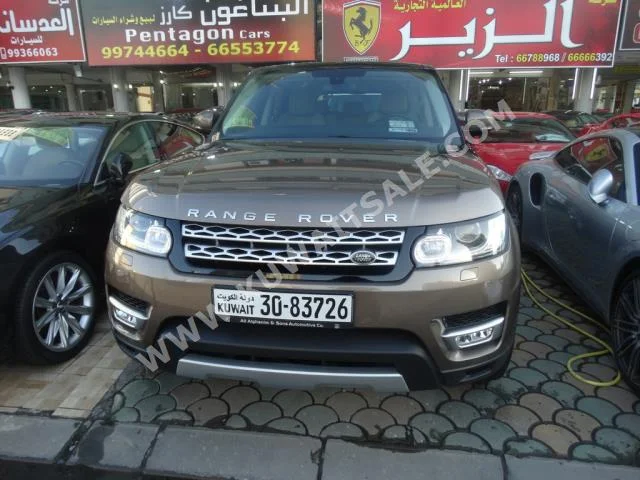 Land Rover  HSE  Range Rover  2015  50,000  SUV  Automatic  8  Leather  4WD  Bronze  Gasoline