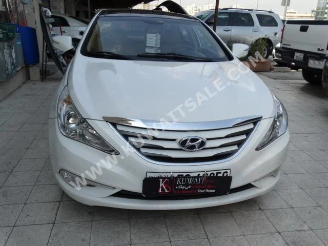 Hyundai  Sonata  2014  67,000  Sedan  Automatic  4  Cloth  FWD  White  Gasoline