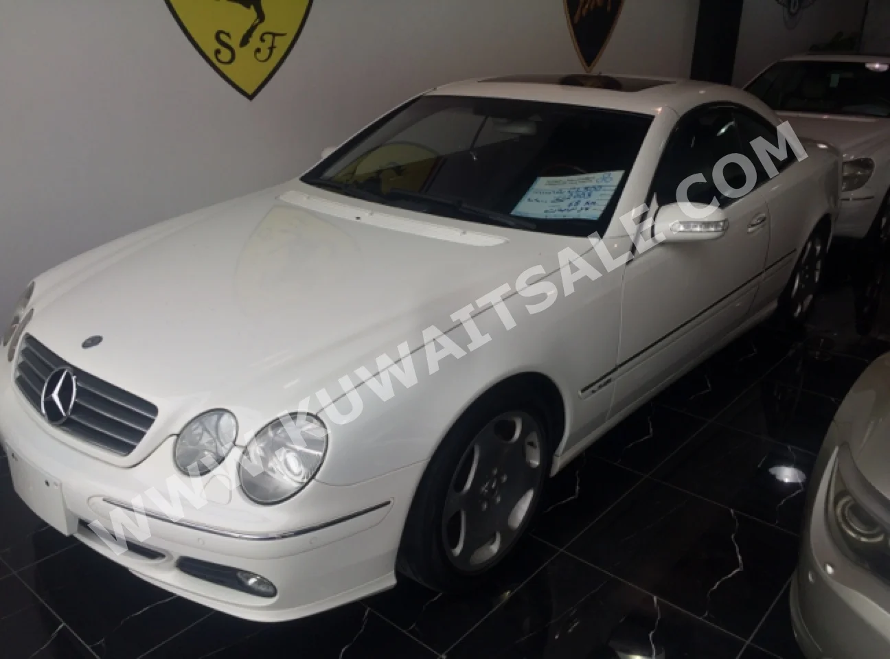 Mercedes-Benz  600  CL-Class  2003  68,000  Coupe / Sport  Automatic  8  Leather  RWD  White  Gasoline