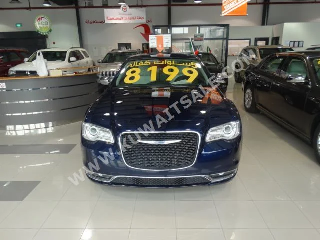 Chrysler  300  2015  0  Sedan  Automatic  8  Leather  RWD  Dark Blue  Gasoline