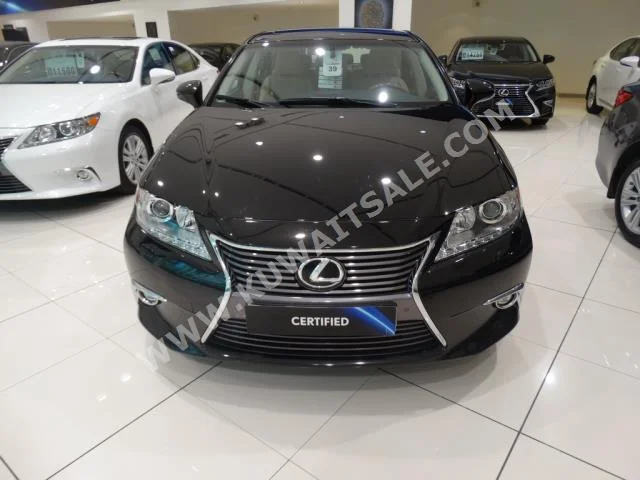 Lexus  250  ES  2015  37,000  Sedan  Automatic  6  Leather  RWD  Black  Gasoline