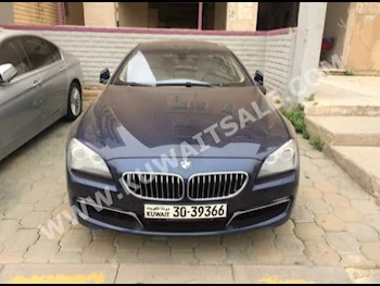BMW  640i  6-Series  2014  6,100  Sedan  Automatic  6  Leather  RWD  Blue  Gasoline