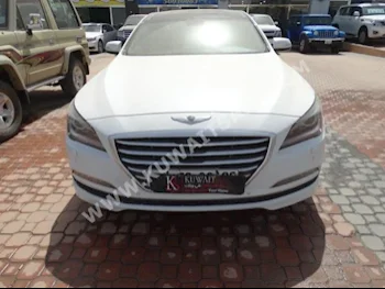 Hyundai  Genesis  2016  86,000  Sedan  Automatic  4  Leather  FWD  White  Gasoline