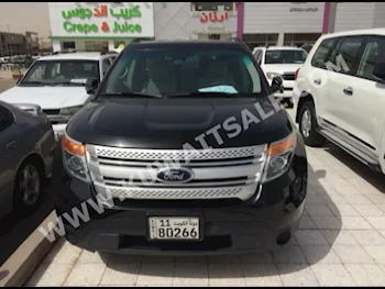 Ford  Explorer  2013  98,000  SUV  Automatic  6  Cloth  4WD  Black  Gasoline