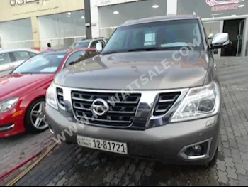 نيسان  بلاتنيوم  باترول  2014  95,000  اس يو في  اتوماتك  8  جلد  دفع رباعي  رمادي  بنزين