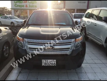 Ford  Explorer  2013  98,000  SUV  Automatic  6  Cloth  4WD  Black  Gasoline