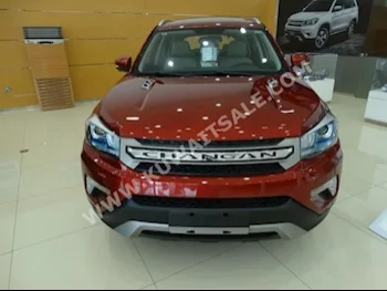 Changan  75  CS  2017  0  SUV  Automatic  4  Leather  FWD  Red  Gasoline