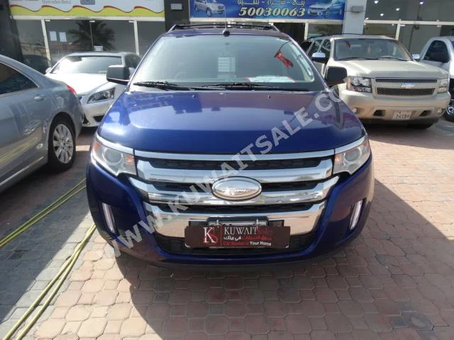 Ford  Edge  2013  50,000  SUV  Automatic  4  Cloth  RWD  Blue  Gasoline