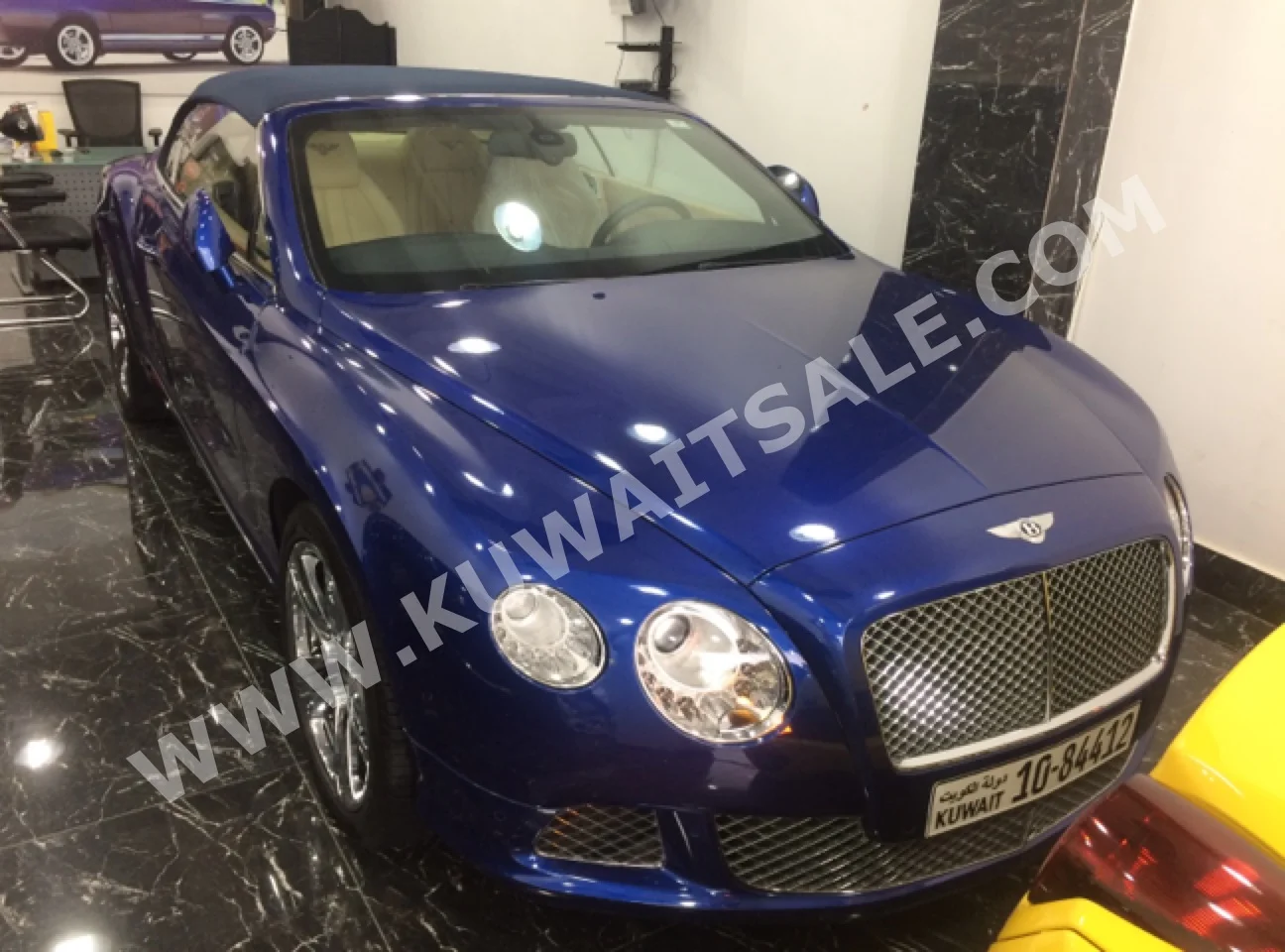 Bentley  GT Speed  2012  29,000  Coupe / Sport  Automatic  12  Leather  RWD  Dark Blue  Gasoline