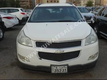 شفروليه  ال تي  ترافيرس  2012  150,000  اس يو في  اتوماتك  6  مخمل  دفع رباعي  أبيض  بنزين