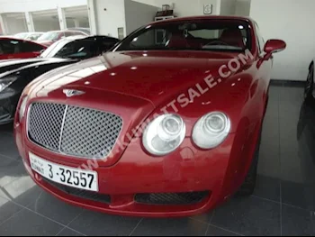 بنتلي  جي تي  كونتيننتل  2005  63,000  كوبيه \ سبورت  اتوماتك  12  جلد  دفع خلفي  عنابي  بنزين