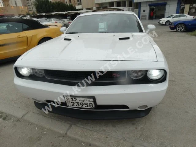 دودج  ار تي  تشارجر  2013  87,000  كوبيه \ سبورت  اتوماتك  8  جلد  دفع خلفي  أبيض  بنزين