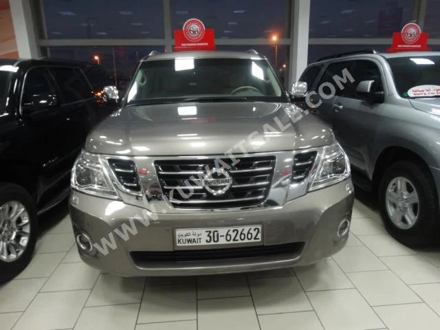 Nissan  Platinum  Patrol  2014  73,000  SUV  Automatic  8  Leather  4WD  Bronze  Gasoline