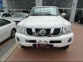 Nissan  Super Safari  Patrol  2016  0  SUV  Automatic  6  Cloth  4WD  White  Gasoline