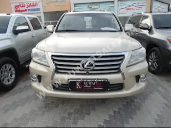 Lexus  570  LX  2013  238,000  SUV  Automatic  8  Leather  4WD  Gold  Gasoline