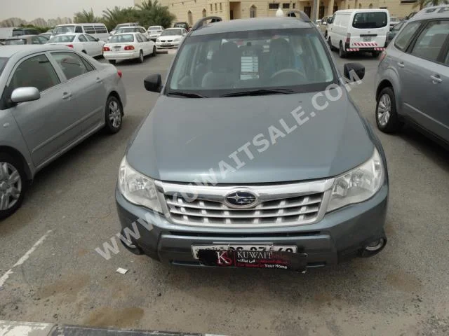 Subaru  Forester  2012  122,000  SUV  Automatic  4  Cloth  4WD  Green  Gasoline