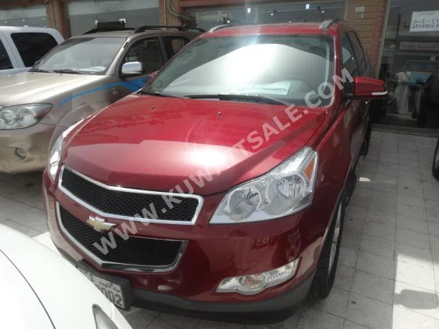 Chevrolet  LT  Traverse  2010  114,000  SUV  Automatic  6  Cloth  4WD  Maroon  Gasoline