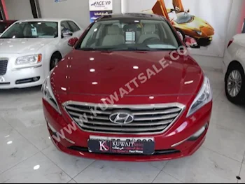 Hyundai  Sonata  2015  57,000  Sedan  Automatic  4  Cloth  FWD  Red  Gasoline