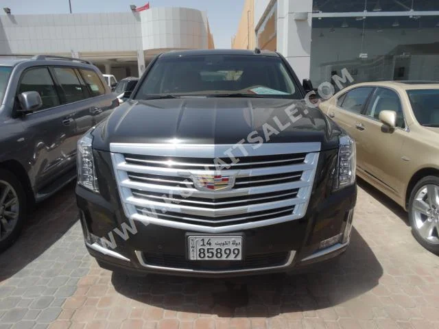 Cadillac  Platinum  Escalade  2016  15,000  SUV  Automatic  8  Leather  4WD  Black  Gasoline