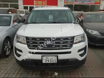 Ford  Explorer  2015  0  SUV  Automatic  6  Cloth  4WD  White  Gasoline