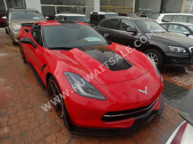 شفروليه  3LT Z51  كورفيت  2014  67,000  كوبيه \ سبورت  اتوماتك  8  جلد  دفع خلفي  أحمر  بنزين