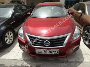 نيسان  اس في  ألتيما  2014  78,000  سيدان  اتوماتك  6  مخمل  دفع أمامي  أحمر  بنزين