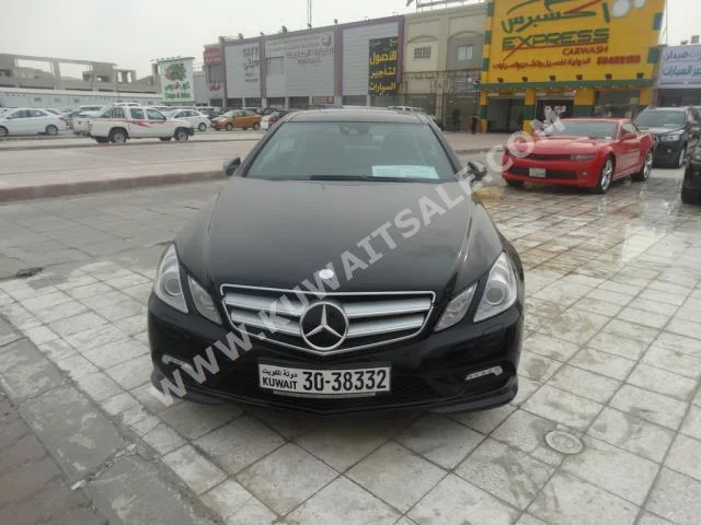 مرسيدس - بنز  350  اي - كلاس  2010  200,000  كوبيه \ سبورت  اتوماتك  6  جلد  دفع خلفي  أسود  بنزين