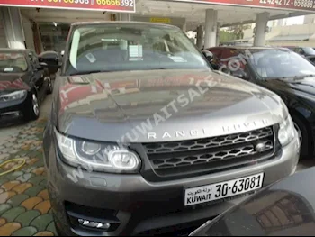 Land Rover  Sport  Range Rover  2015  60,000  SUV  Automatic  6  Leather  4WD  Gray  Gasoline