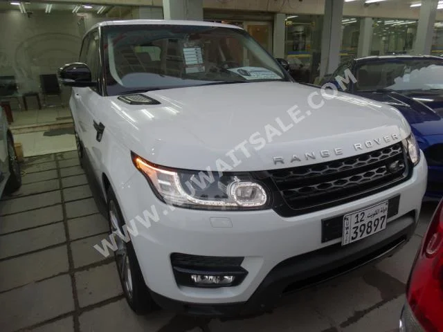 Land Rover  Sport  Range Rover  2014  55,000  SUV  Automatic  8  Leather  4WD  White  Gasoline