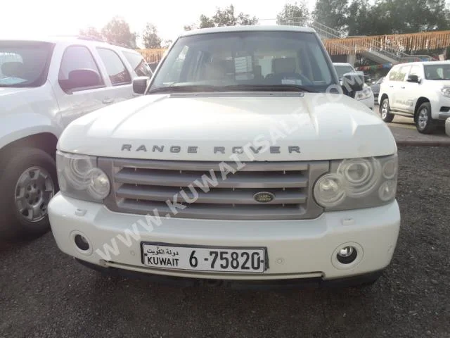 Land Rover  HSE  Range Rover  2006  86,000  SUV  Automatic  8  Leather  4WD  White  Gasoline