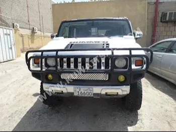 همر  اتش 2  2003  180,000  اس يو في  اتوماتك  8  جلد  دفع رباعي  أبيض  بنزين
