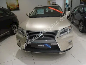 Lexus  350  RX  2015  31,000  SUV  Automatic  6  Leather  4WD  Gold  Gasoline