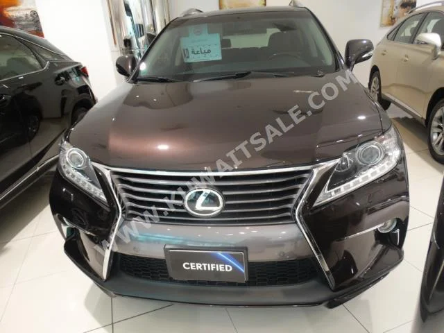 Lexus  350  RX  2015  34,000  SUV  Automatic  6  Leather  4WD  Brown  Gasoline