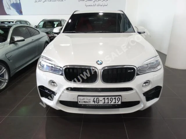 BMW  5 M  X-Series  2016  7,000  SUV  Automatic  8  Leather  4WD  White  Gasoline