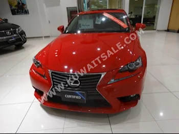 Lexus  200T  IS  2016  0  Sedan  Automatic  4  Leather  RWD  Red  Gasoline