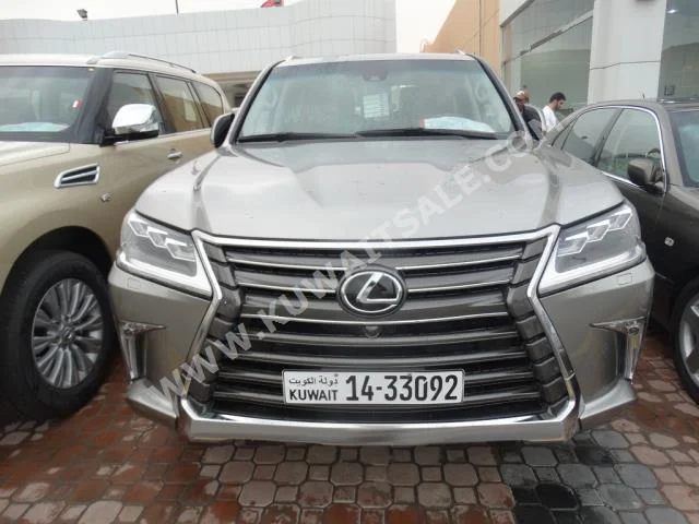 Lexus  570  LX  2016  68,000  SUV  Automatic  8  Leather  4WD  Gray  Gasoline