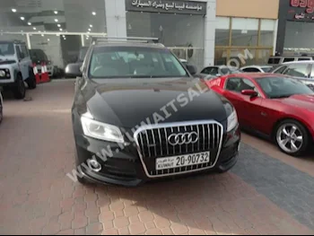 اودي  كيو 5  2014  112,000  اس يو في  اتوماتك  6  جلد  دفع رباعي  أسود  بنزين