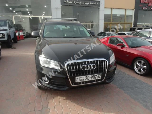 اودي  كيو 5  2014  112,000  اس يو في  اتوماتك  6  جلد  دفع رباعي  أسود  بنزين