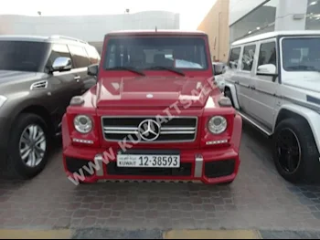 مرسيدس - بنز  55 AMG  جي - كلاس  2011  112,000  اس يو في  اتوماتك  8  جلد  دفع رباعي  أحمر  بنزين
