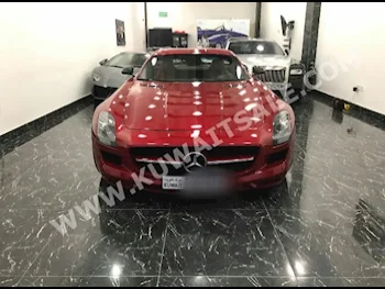 مرسيدس - بنز  63 AMG  اس ال اس - كلاس  2011  37,000  كوبيه \ سبورت  اتوماتك  8  جلد  دفع خلفي  أحمر  بنزين