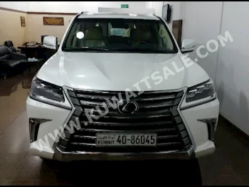 Lexus  570  LX  2017  2,000  SUV  Automatic  8  Leather  4WD  White  Gasoline