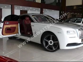 رولز - رويس  رايث  2014  4,500  كوبيه \ سبورت  اتوماتك  12  جلد  دفع كلي مستمر  أبيض  بنزين