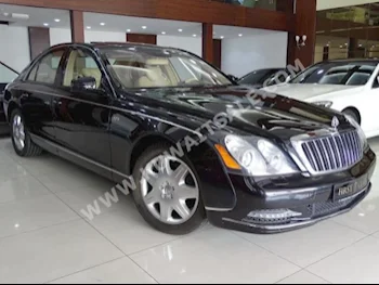 مايباخ  تايب 57  2009  32,000  سيدان  اتوماتك  12  جلد  دفع كلي مستمر  أسود  بنزين