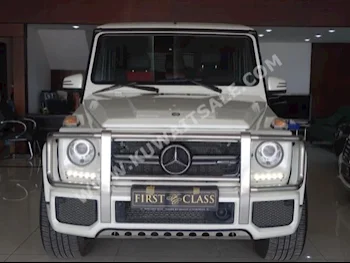 مرسيدس - بنز  63 AMG  جي - كلاس  2013  100,000  اس يو في  اتوماتك  8  جلد  دفع رباعي  أبيض  بنزين