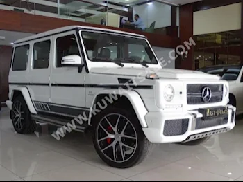 مرسيدس - بنز  63 AMG  جي - كلاس  2016  7,000  اس يو في  اتوماتك  8  جلد  دفع رباعي  أبيض  بنزين