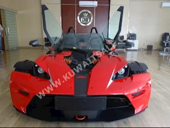 KTM  X-Bow / GT  2016  0  Convertible  Manual  4  Leather/Chamois  AWD  Red  Gasoline