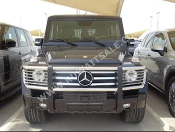Mercedes-Benz  55 AMG  G-Class  2010  107,000  SUV  Automatic  8  Leather  4WD  Black  Gasoline