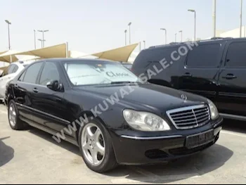 Mercedes-Benz  350  S-Class  2004  118,000  Sedan  Automatic  6  Leather  RWD  Black  Gasoline